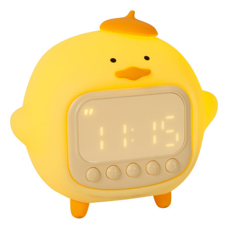 PINCHA DUCK Rechargeable Table lamp Children Battery pack LED 3 StepDim 1x1,5W 2100K With music feature Yellow - Essential Lucid