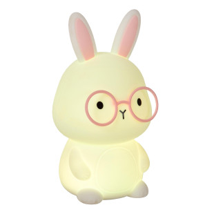 PINCHA RABBIT Rechargeable Table lamp Children Battery pack LED 3 StepDim Rgb White - Essential Lucide