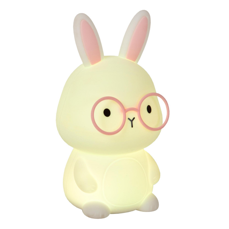 PINCHA RABBIT Rechargeable Table lamp Children Battery pack LED 3 StepDim Rgb White - Essential Lucide