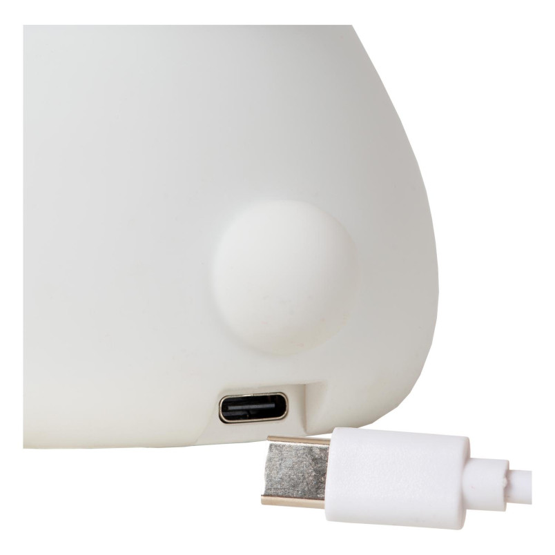 PINCHA RABBIT Rechargeable Table lamp Children Battery pack LED 3 StepDim Rgb White - Essential Lucide
