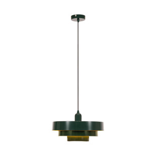 RUNA Pendant light D 35 cm 1xE27 Green Essential Lucide