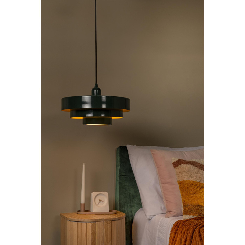 RUNA Pendant light D 35 cm 1xE27 Green Essential Lucide