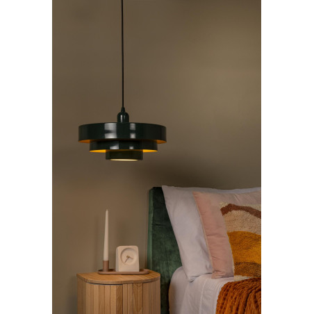 RUNA Pendant light D 35 cm 1xE27 Green Essential Lucide