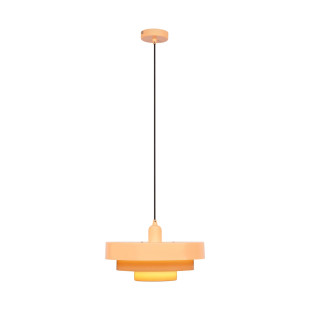 RUNA Pendant light D 35 cm 1xE27 Pink Essential Lucide