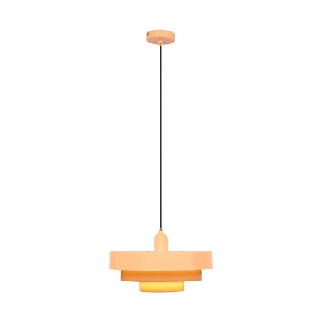 RUNA Pendant light D 35 cm 1xE27 Pink Essential Lucide