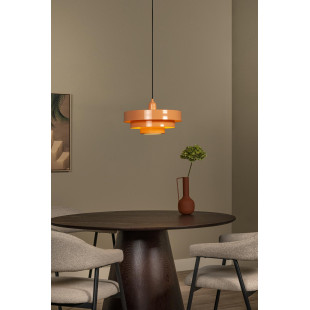 RUNA Pendant light D 35 cm 1xE27 Pink Essential Lucide