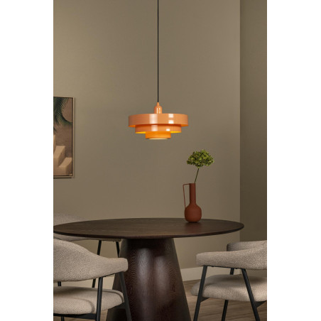 RUNA Pendant light D 35 cm 1xE27 Pink Essential Lucide