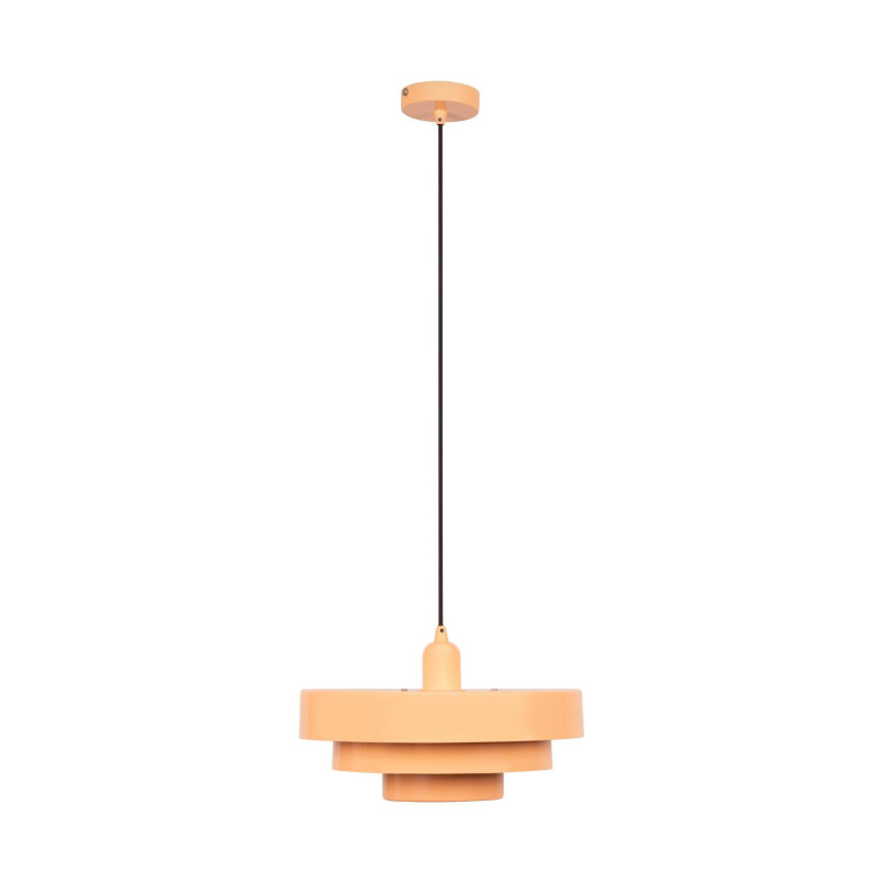 RUNA Pendant light D 35 cm 1xE27 Pink Essential Lucide