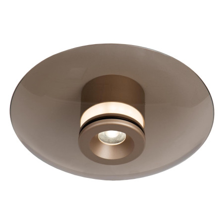 SANTIAGO Flush ceiling light Ø 23 cm LED Dim. CCT 1x10W 2700K/4000K Amber - Premium Lucide