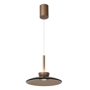 SANTIAGO Pendant light LED Dim. CCT 1x16W 2700K/4000K Amber - Premium Lucide