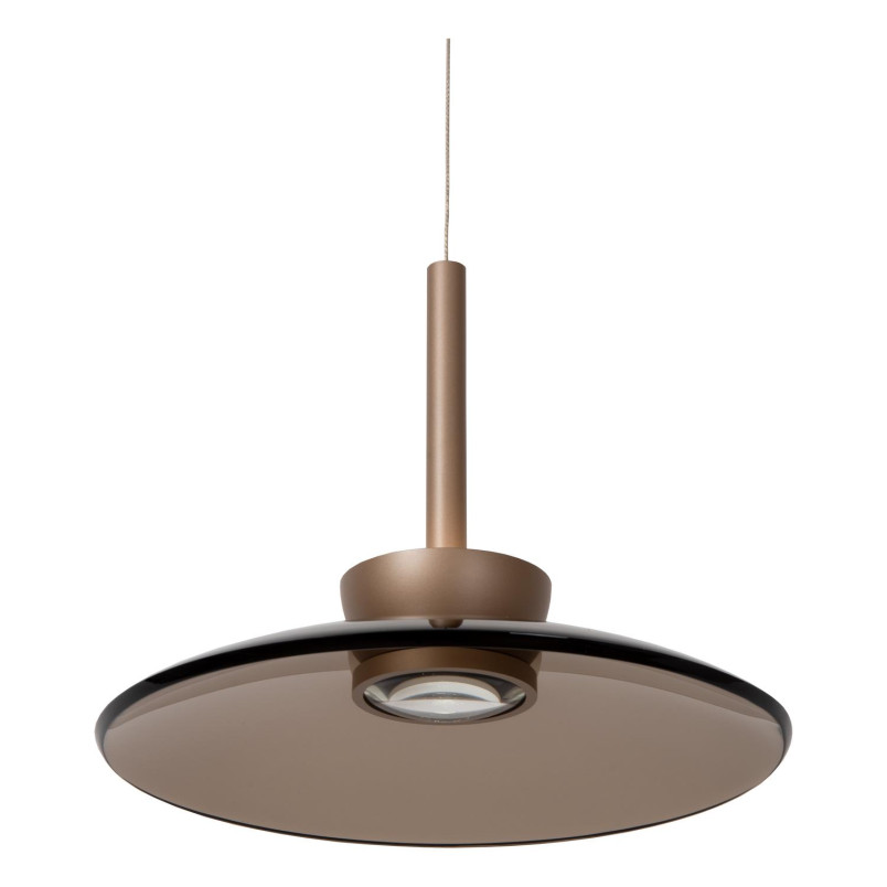 SANTIAGO Pendant light LED Dim. CCT 1x16W 2700K/4000K Amber - Premium Lucide