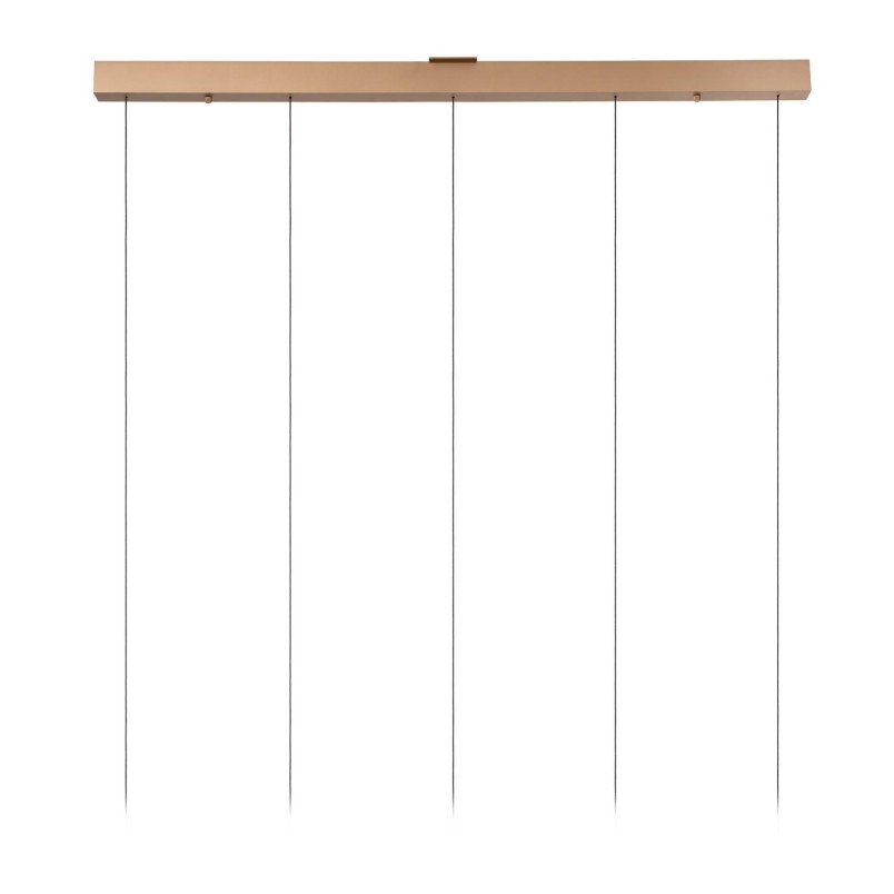SANTIAGO Pendant light LED Dim. CCT 5x10W 2700K/4000K Amber - Premium Lucide
