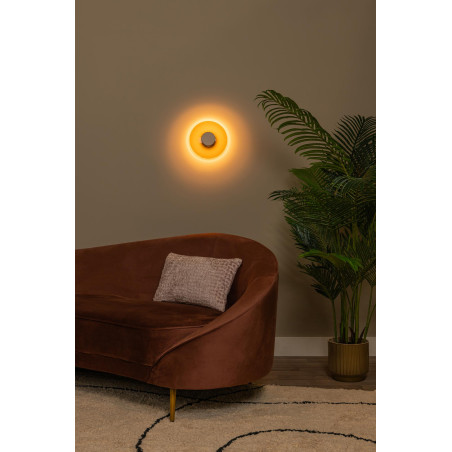SANTIAGO Wall light Ø 23 cm LED Dim. CCT Amber - Premium Lucide