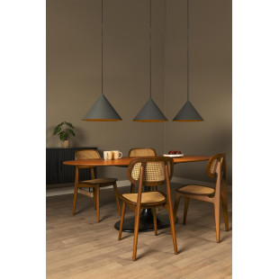 SPITZE Pendant light 3xE27 Grey - Vibes Lucide