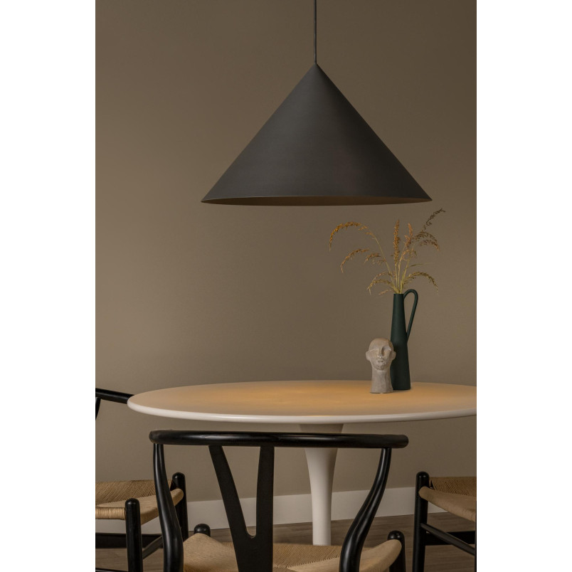 SPITZE Pendant light Ø 60 cm 1xE27 Grey - Vibes Lucide