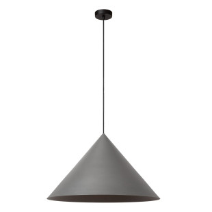 SPITZE Pendant light Ø 60 cm 1xE27 Grey - Vibes Lucide