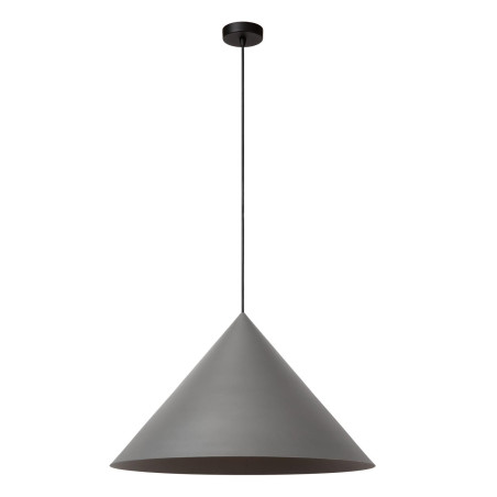SPITZE Pendant light Ø 60 cm 1xE27 Grey - Vibes Lucide