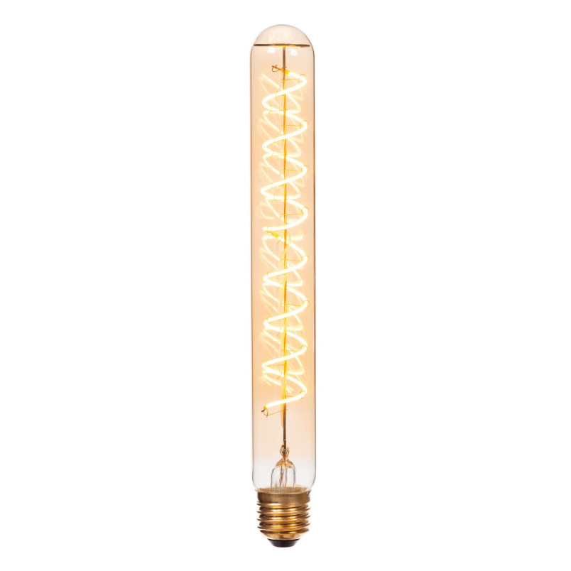 Żarówka filamentowa E27 LED T32 3,2cm H25cm 4,9W 2200K bursztynowa Lucide