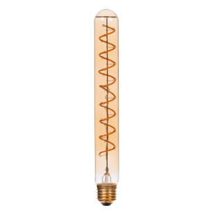 Żarówka filamentowa E27 LED T32 3,2cm H25cm 4,9W 2200K bursztynowa Lucide