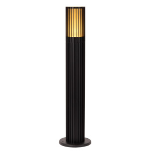 Słupek ogrodowy modern Timbala 50cm IP44 czarny Essential Lucide