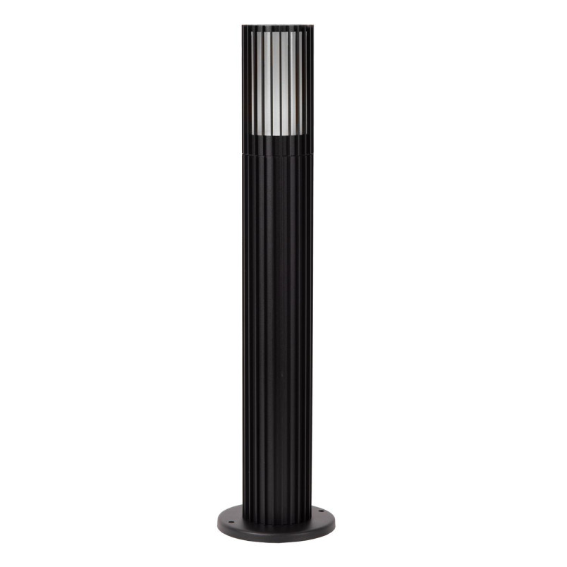 Słupek ogrodowy modern Timbala 50cm IP44 czarny Essential Lucide