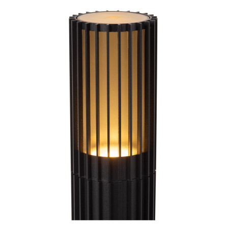 Słupek ogrodowy modern Timbala 50cm IP44 czarny Essential Lucide