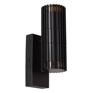 Kinkiet elewacyjny Timbala Up&Down IP44 czarny Essential Lucide