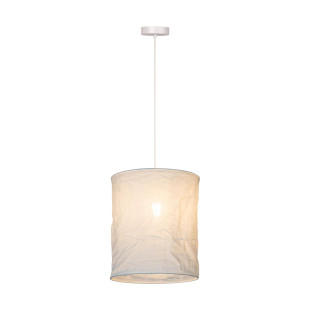 TISSAJA Pendant light D 30 cm 1xE27 White Essential Lucide