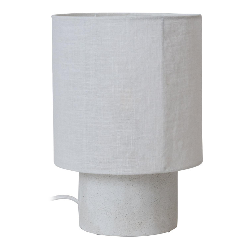TISSAJA Table lamp D 20 cm 1xE14 White Essential Lucide