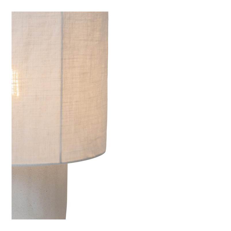 TISSAJA Table lamp D 20 cm 1xE14 White Essential Lucide