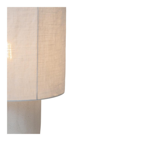 TISSAJA Table lamp D 20 cm 1xE14 White Essential Lucide