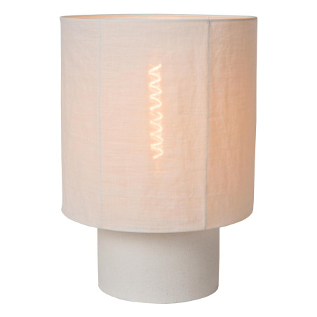 TISSAJA Table lamp D 35 cm 1xE27 White Essential Lucide