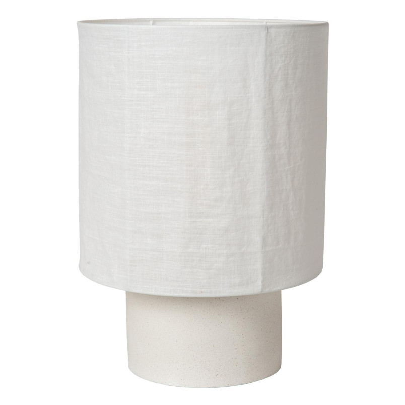 TISSAJA Table lamp D 35 cm 1xE27 White Essential Lucide
