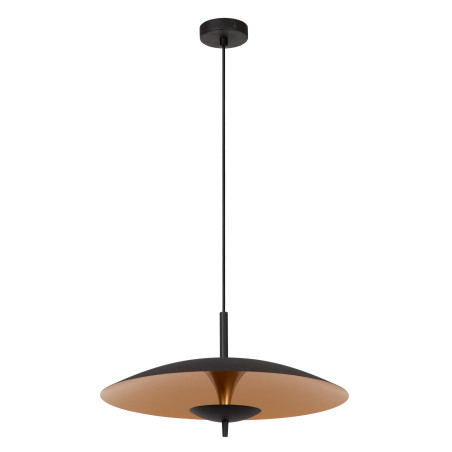 VULCAN Pendant light D45 cm LED Dim. 1x9W 3000K Black Lucide