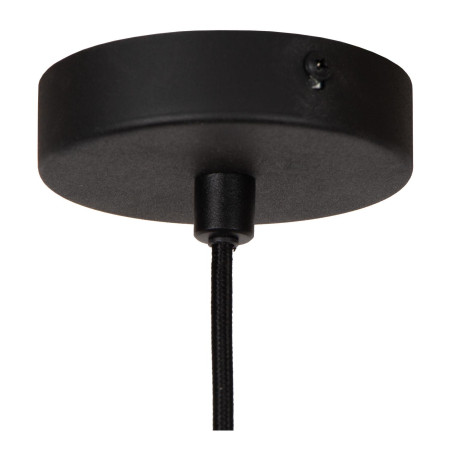 VULCAN Pendant light D45 cm LED Dim. 1x9W 3000K Black Lucide