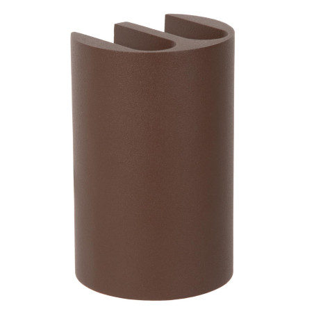 YORK Wall spotlight / Wall light Indoor/Outdoor LED 4x1,2W 2700K IP54 Rust Brown - Essential Lucide