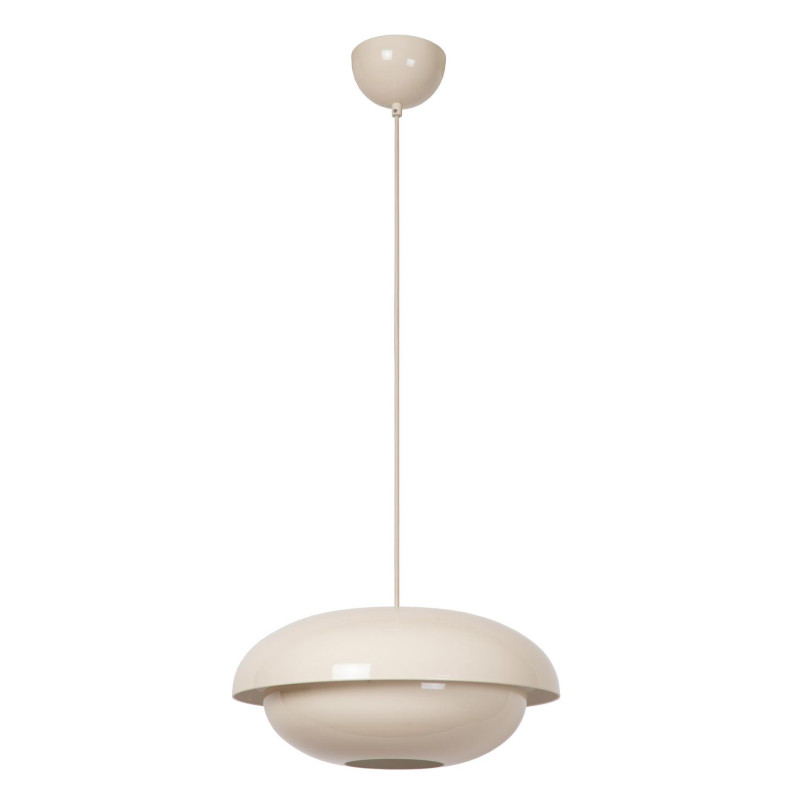 YOUNES Pendant light D 40 cm 1xE27 Cream Essential Lucide