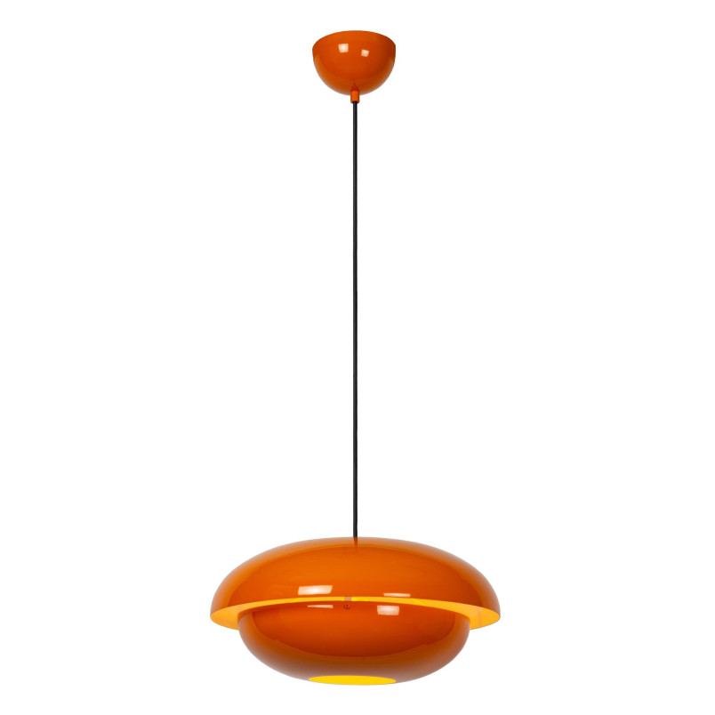 YOUNES Pendant light D 40 cm 1xE27 Orange Essential Lucide