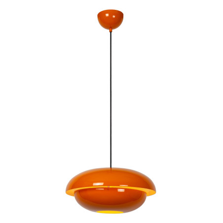 YOUNES Pendant light D 40 cm 1xE27 Orange Essential Lucide