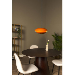 YOUNES Pendant light D 40 cm 1xE27 Orange Essential Lucide
