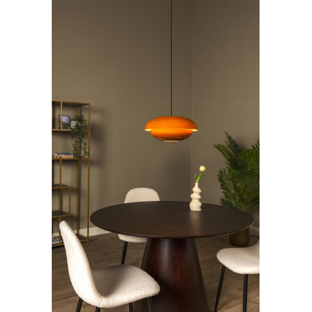 YOUNES Pendant light D 40 cm 1xE27 Orange Essential Lucide