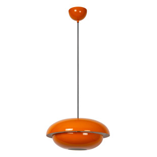 YOUNES Pendant light D 40 cm 1xE27 Orange Essential Lucide