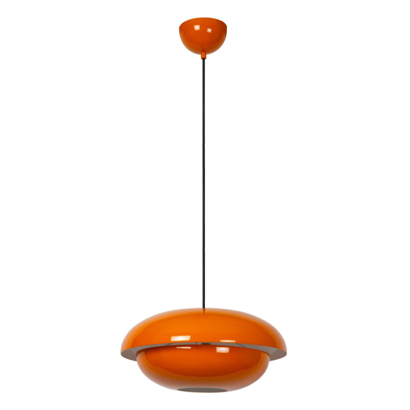 YOUNES Pendant light D 40 cm 1xE27 Orange Essential Lucide