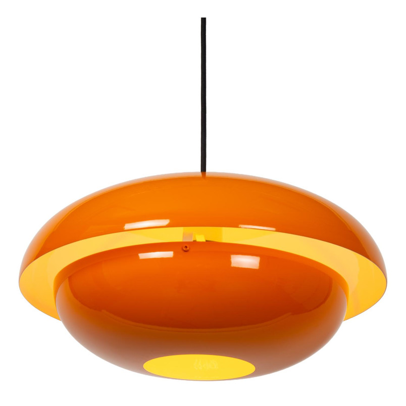 YOUNES Pendant light D 40 cm 1xE27 Orange Essential Lucide