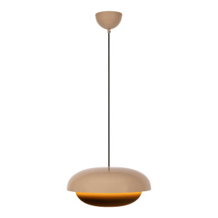 YOUNES Pendant light D 40 cm 1xE27 Taupe Essential Lucide