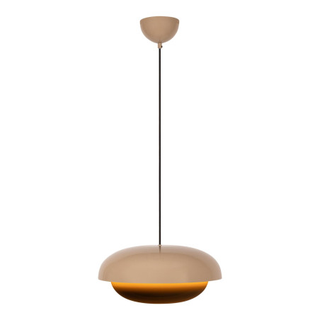 YOUNES Pendant light D 40 cm 1xE27 Taupe Essential Lucide