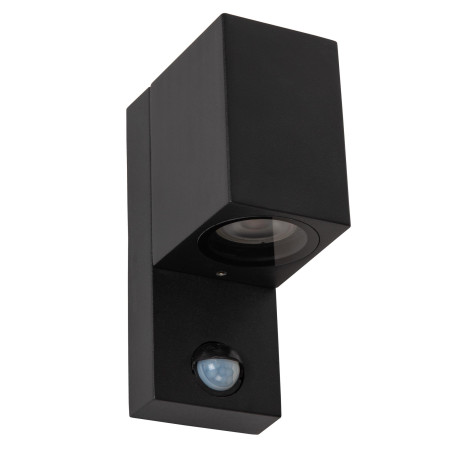 ZARO IR Wall spotlight Outdoor 1xGU10 IP65 Black Lucide