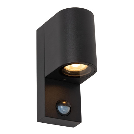 ZARO IR Wall spotlight Outdoor 1xGU10 IP65 Black Lucide