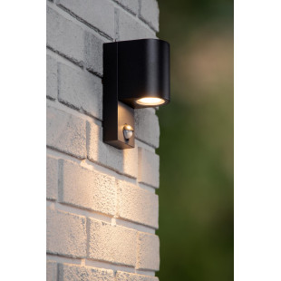 ZARO IR Wall spotlight Outdoor 1xGU10 IP65 Black Lucide