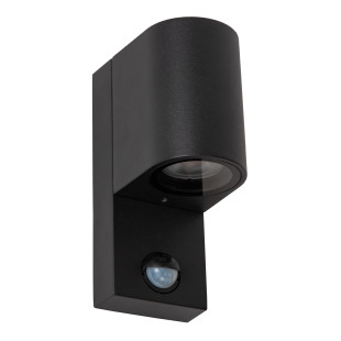 ZARO IR Wall spotlight Outdoor 1xGU10 IP65 Black Lucide
